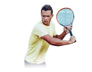 Intermediate and advanced private tennis lessons in LA pic