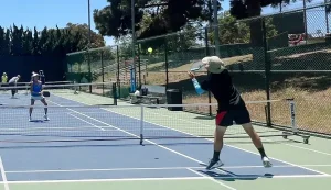 Pickleball classes Palisades couple pic